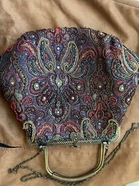 Beaded purse